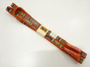 未使用品　正絹　手組帯締め